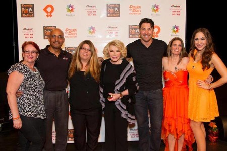 Joan River and the Funny crew